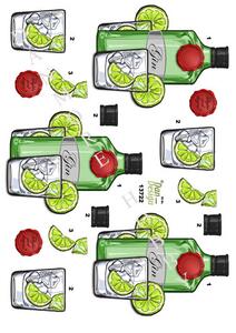 3D ark Dan-design Gin og lime