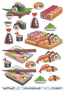 3D ark Barto Design sushi, mad
