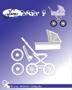 BY LENE DIES "Baby Carriage" BLD1336