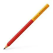 Faber-Castell To-tone Jumbo Grip grafitblyant, HB, rød / orange