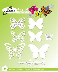 BY LENE DIES "Butterflies" BLD1434