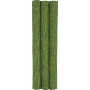 Crepepapir 25 x 60cm 3ark grøn