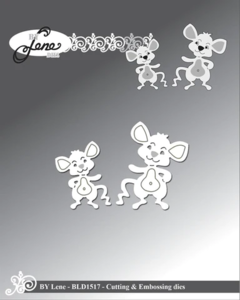 BY LENE DIES "Mini Mice" BLD1517