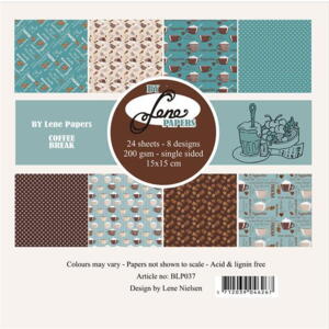 BY Lene Paperpad “Coffee Break" BLP037