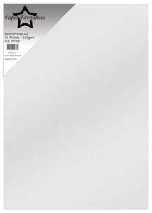 Paper Favourites Pearl Paper "Ice White" PFSS415