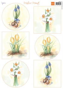 Marianne Design Sheets A4 "Mattie's Flower Bulbs" MB0213