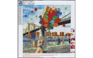 Diamond Painting 30*30cm BRO og ballonger