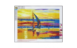 Diamond Painting 30*40cm SEJLBÅD