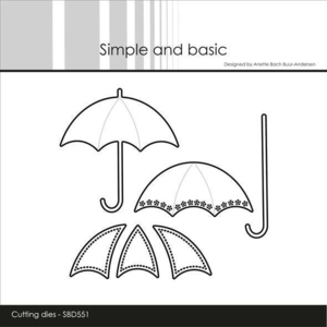 Simple and Basic die "Umbrella" SBD551
