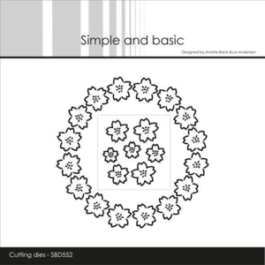 Simple and Basic die "Flower Wreath" SBD552