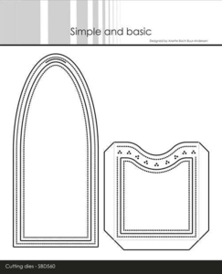 Simple and Basic die "Beautiful pocket tag" SBD560