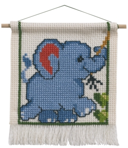 Broderi My First Kit Elefant 16x18cm