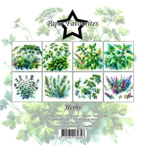 Paper Favourites Paper Pack "Herbs" PF537