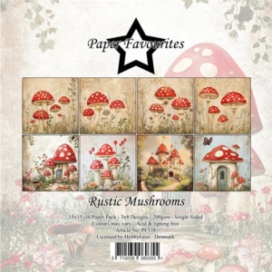 Paper Favourites Paper Pack "Rustic Mushrooms" PF538