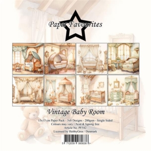 Paper Favourites Paper Pack "Vintage Baby Room" PF542