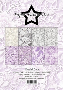 Paper Favourites Paper Pack "Bridal Lace" PFA181
