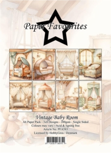 Paper Favourites Paper Pack "Vintage Baby Room" PFA583