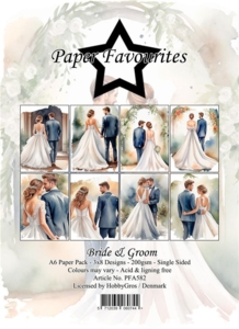 Paper Favourites Paper Pack "Bride & Groom" PFA582