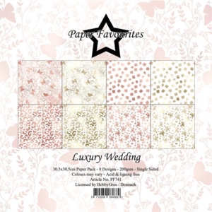 Paper Favourites Paper Pack "Luxury Wedding" PF741