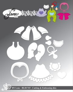BY Lene Dies "Accessories for #BLD1764 " BLD1765