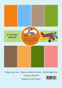 BY Lene Paperpad "Happy Dots" BLP265