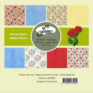 BY Lene Paperpad "Summer Flowers" BLP065