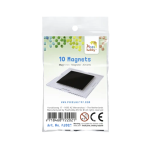 Magneter 40x40mm, 10stk.