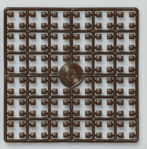 Pixelhobby perler brun 323