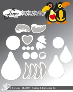 BY Lene Dies "Toucan - Large" BLD1805