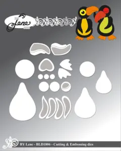 NBY Lene Dies "Toucan - Small" BLD1806yt produkt