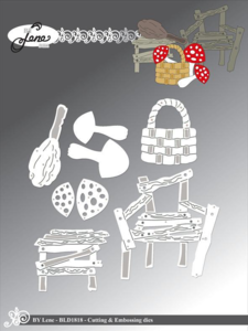 BY Lene Dies "Accessories for #BLD1816" BLD1818