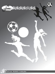 BY Lene Dies "Girl Silhouette" BLD1812