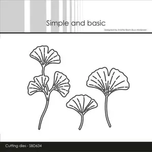 Simple and Basic die "Ginkgo leaves" SBD634