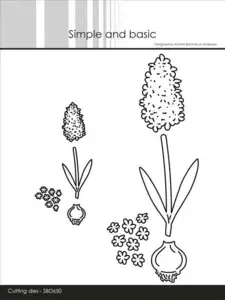Simple and Basic die "Hyacinths" SBD650, udsolgt