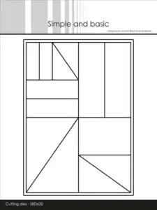 Simple and Basic die "A6 - Graphic parts" SBD620