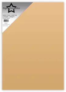 Paper Favourites Mirror Card Mat "Gold Pearl" PFSS007