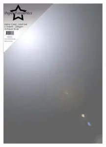 Paper Favourites Mirror Card Glossy "Antique Silver" PFSS113