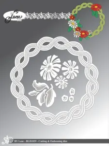 BY Lene Dies "Flower Wreath" BLD1829