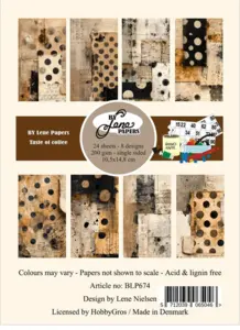 BY Lene Paperpad "Taste of coffee" BLP674