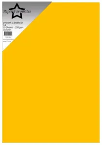Paper Favourites Smooth Cardstock "Golden" PFSS703