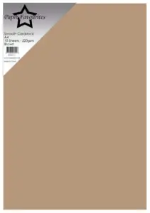 Paper Favourites Smooth Cardstock "Brown" PFSS711
