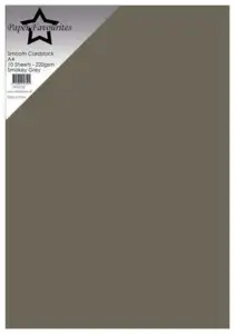 Paper Favourites Smooth Cardstock "Smokey Grey" PFSS720