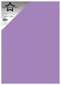 Paper Favourites Star Rain "Purple" PFSS604