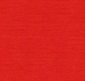 Karton Linnen, 250g, julerød 30,5x30,5cm
