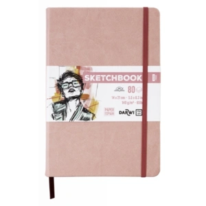SKETCHBOOK 14X21 80 blade 140G SOFT PINK