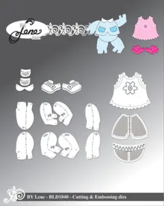 BY Lene Dies "Accessories for #BLD1839" BLD1840