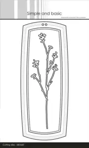 Simple and Basic dies "Mega tag with elegant edges" SBD660