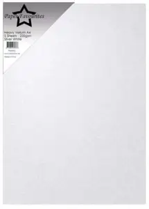 Paper Favourites Heavy Vellum Paper "Silver White" PFSS902