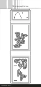 Simple and Basic dies "Jewelry packaging" SBD671