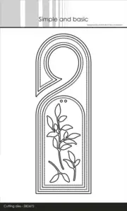 Simple and Basic dies "Bottletag / Doorhanger" SBD672